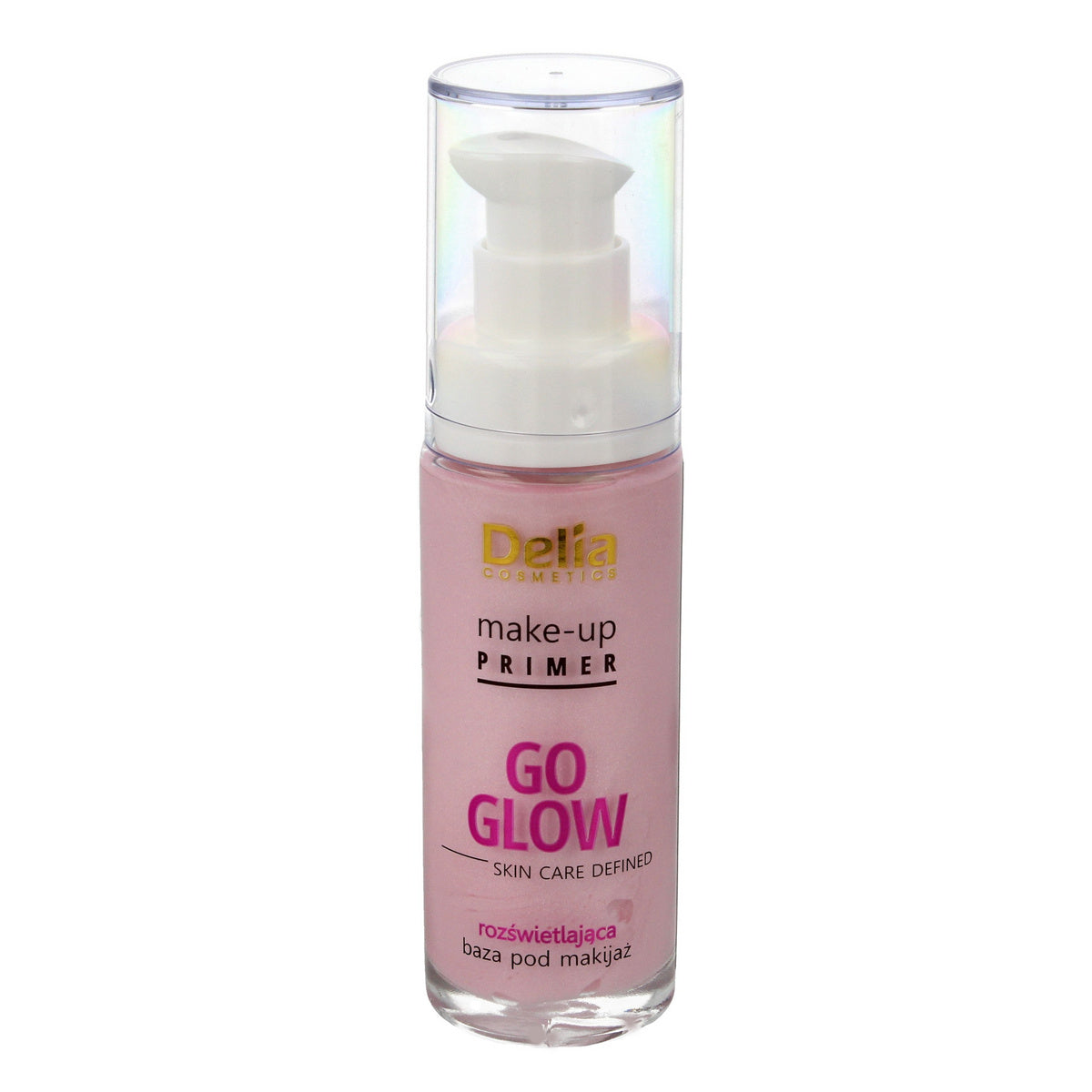 DELIA COSMETICS Go Glow Švytėjimo Makiažo Bazė 30ml