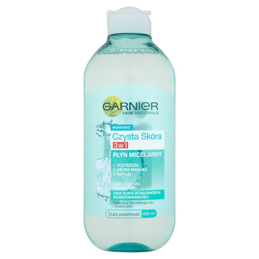 GARNIER Švari Oda Micelinė priemonė 3w1 400ml