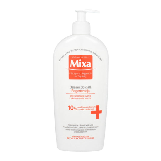 MIXA Regeneruojantis kūno balzamas 10% 400 ml