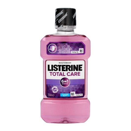 Listerine Total Care Burnos skalavimo skystis 6in1 - Clean Mint 250ml