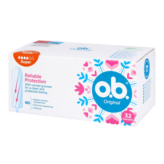 O.B. Original Super Tamponai 1op.-32 vnt.