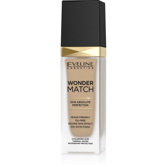 EVELINE Wonder Match Toninė priemonė, prisitaikanti prie odos nr. 30 Cool Beige 30 ml