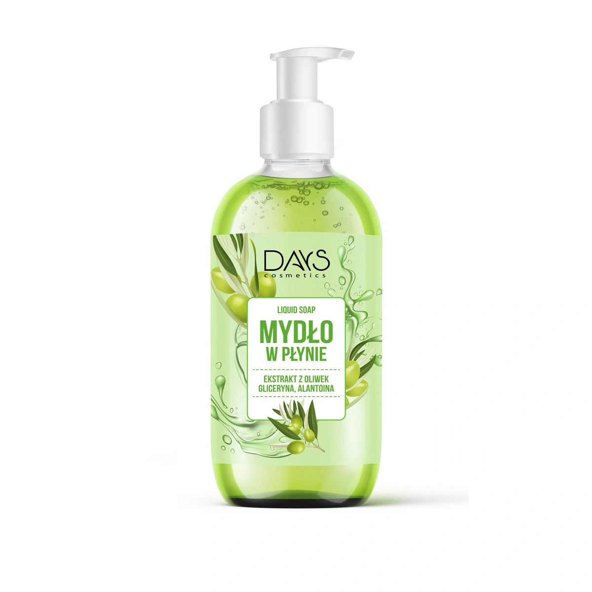 DAYS COSMETICS Skystas muilas su alyvuogių ekstraktu 500 ml