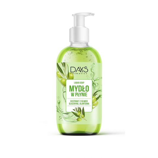 DAYS COSMETICS Skystas muilas su alyvuogių ekstraktu 500 ml