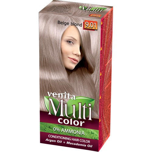 VENITA Plaukų dažai be amoniako Multi Color - 9.01 Beige Blond