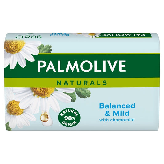 Palmolive Naturals Balansuojantis ir švelnus muilas - Ramunėlė 90g