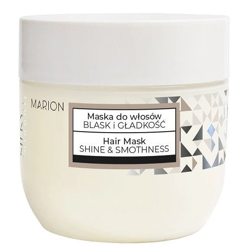 MARION Silky Smooth Plaukų kaukė Blizgesys ir glotnumas 200 ml