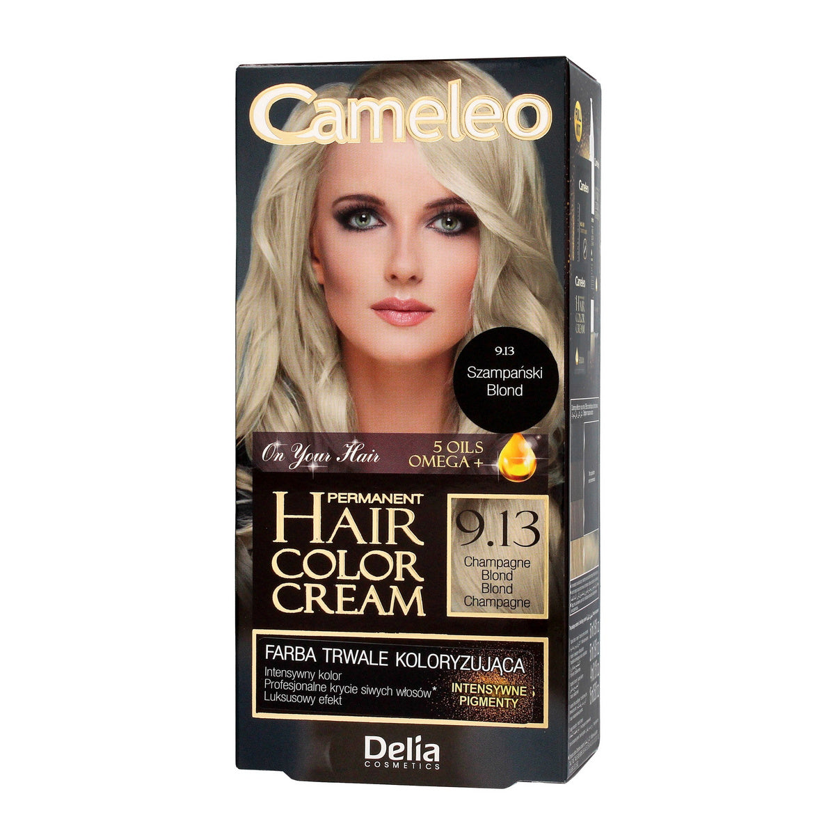 DELIA COSMETICS CAMELEO OMEGA Ilgalaikė spalva 9.13 Champagne Blond