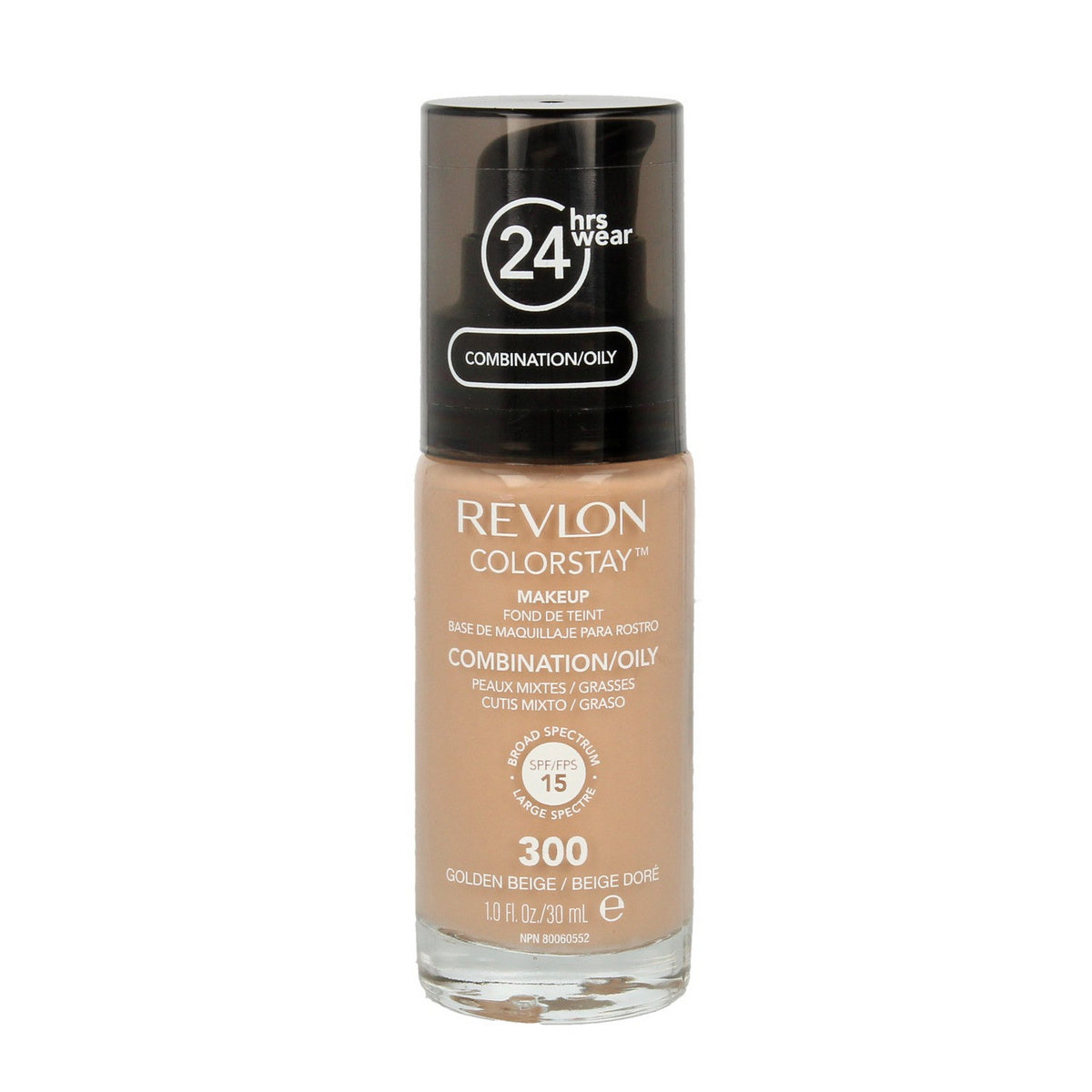 Revlon Colorstay 24H ilgalaikis makiažo pagrindas nr. 300 Golden Beige - mišriai ir riebiai odai 30ml