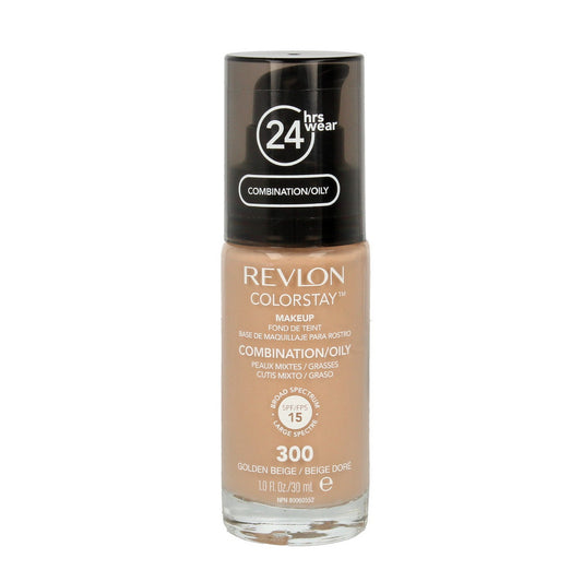 Revlon Colorstay 24H ilgalaikis makiažo pagrindas nr. 300 Golden Beige - mišriai ir riebiai odai 30ml