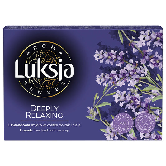 LUKSJA Aroma Senses Giliai atsipalaiduojantis levandų muilas