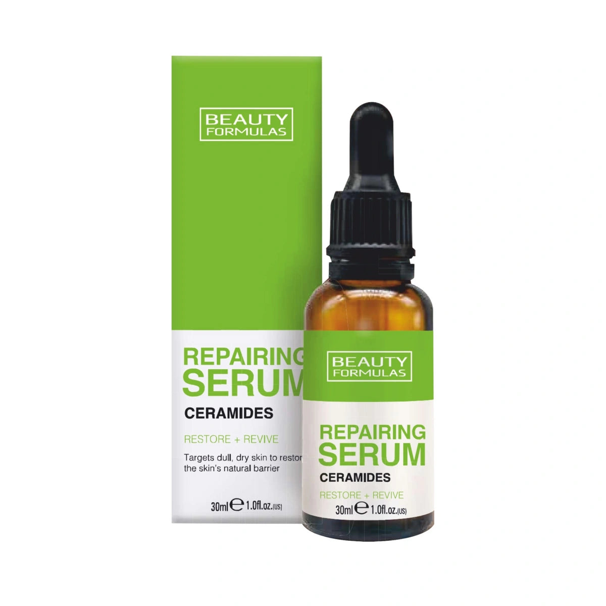 BEAUTY FORMULAS Ceramidai Atkuriantis serumas su ceramidais 30 ml