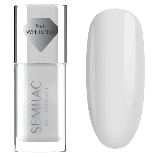 SEMILAC Nagų lakas Klasiškas lakas nagams 100 Nail Whitener 9 ml