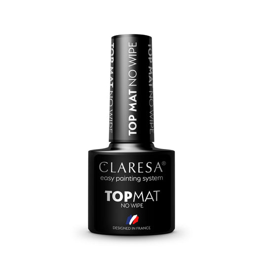 CLARESA Top hibridinių nagų lakų be valymo 5ml