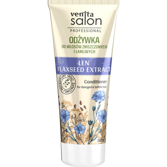VENITA Salon Kondicionierius pažeistiems ir trapiems plaukams 200 ml