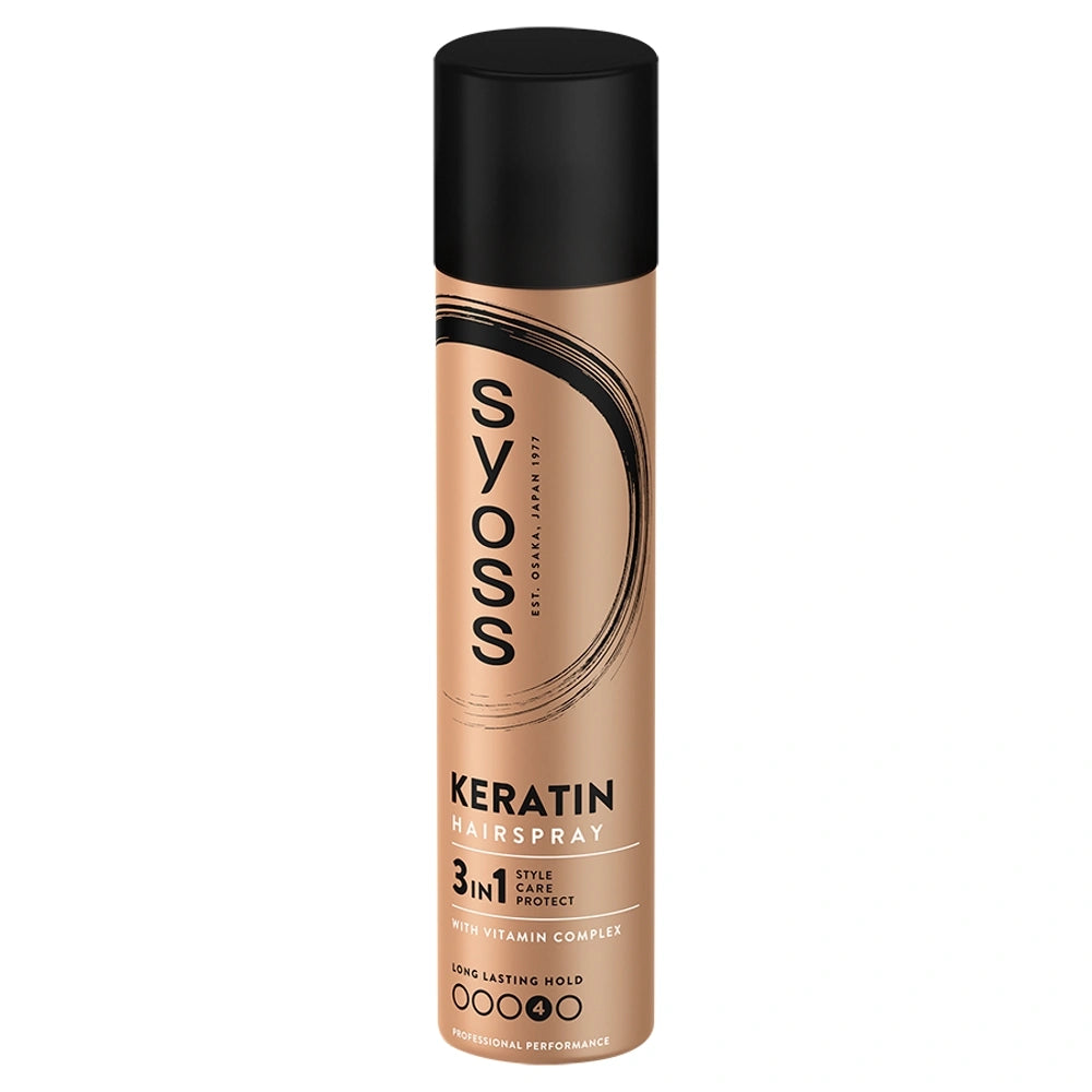 SYOSS Keratin Plaukų lakas suteikiantis blizgesį 300 ml