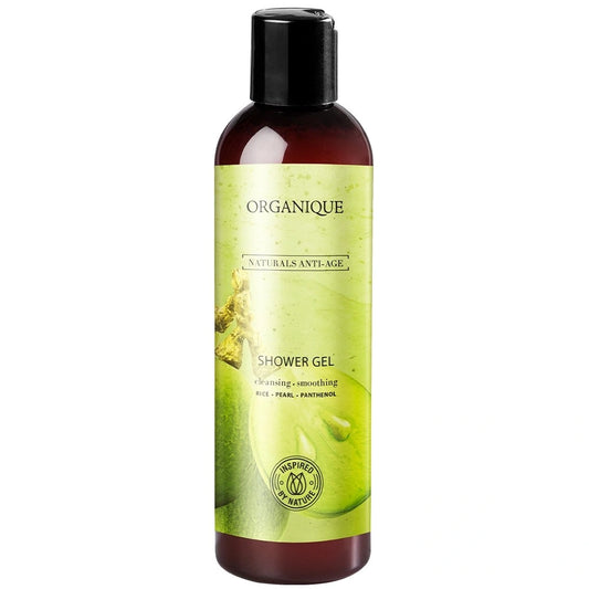 ORGANIQUE Naturals Anti-Age Drėkinantis dušo gelis brandžiai odai 250 ml