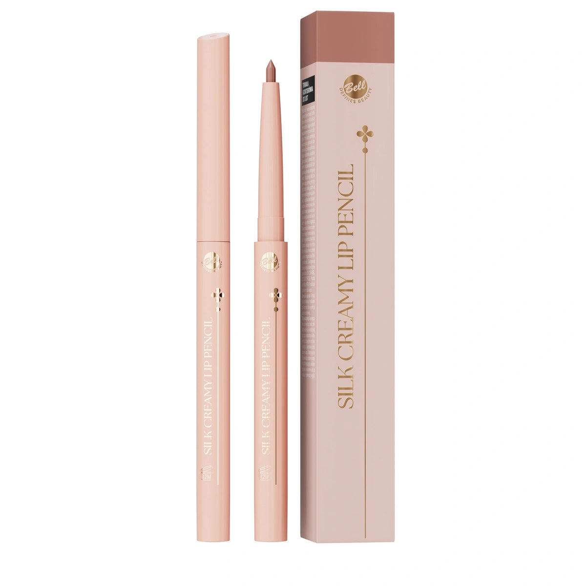BELL Silk Creamy Lip Pencil Ilgalaikė lūpų kontūravimo priemonė 01 Caramel 0,27g