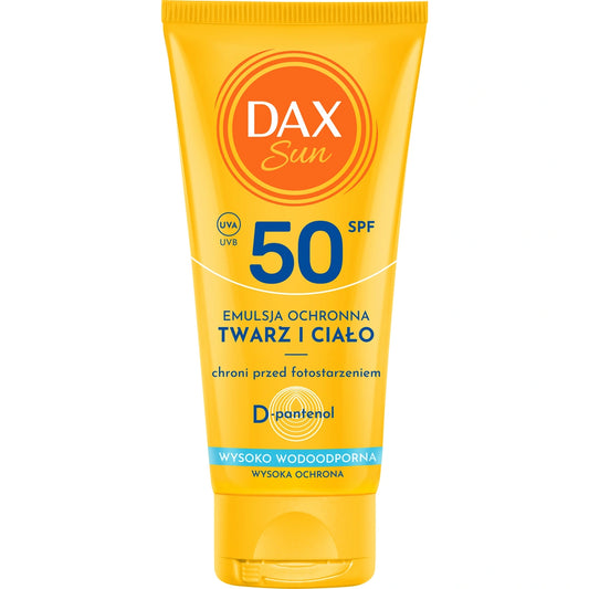DAX Sun Apsauginė emulsija veidui ir kūnui SPF 50 Travel 50 ml
