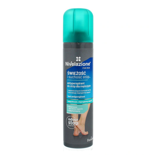 NIVELAZIONE For Men Antiperspirantas pėdoms vyrams Šviežumas ir sausumas 180 ml