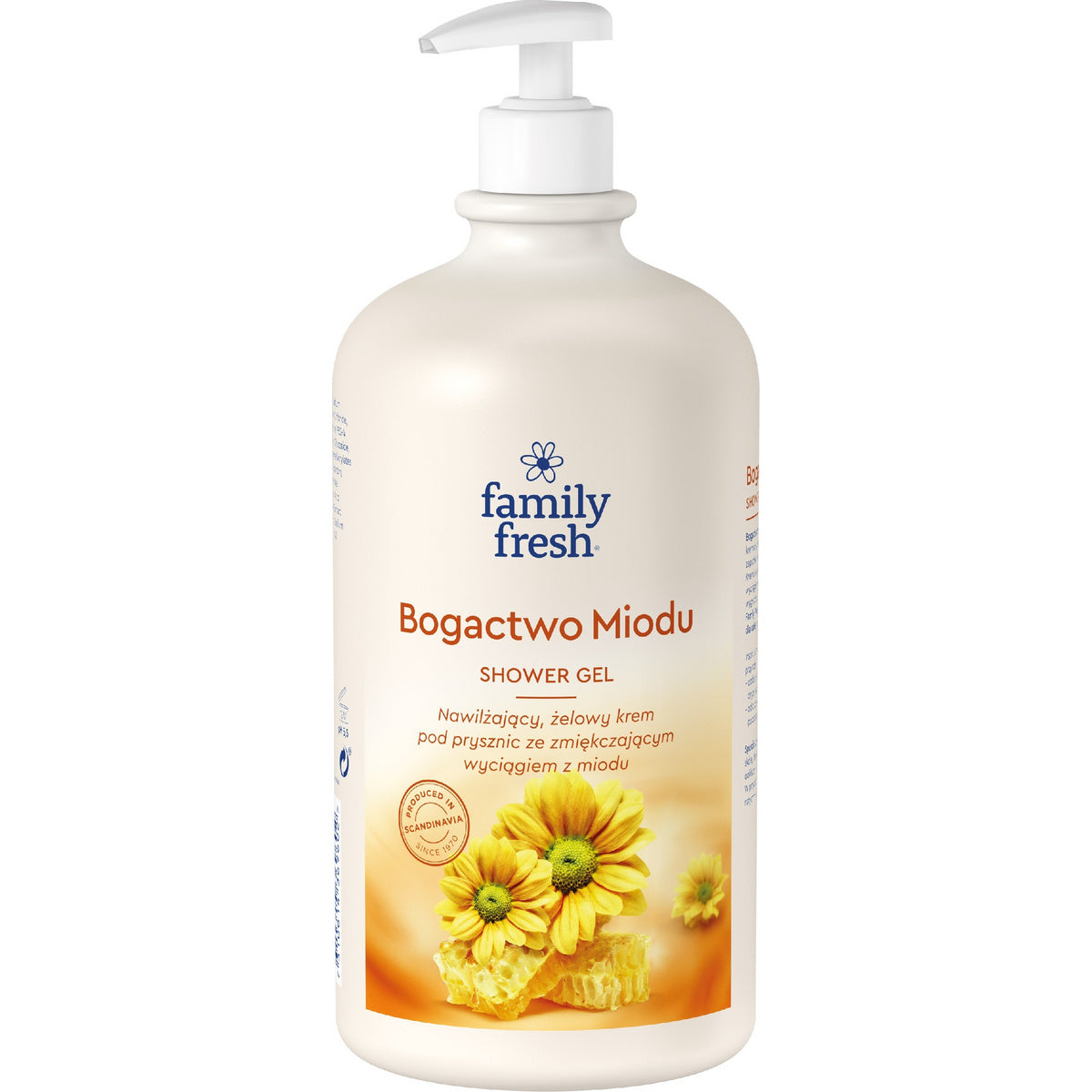 SORAYA Dušo gelis Family Fresh MEDUS TURTINGUMAS su pompa 1000ml