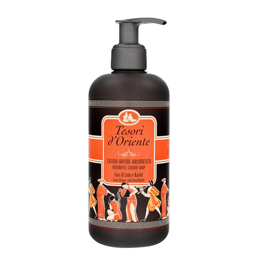 TESORI D'ORIENTE Kreminis skystas muilas - Lotusų gėlė & Shea sviestas 300ml