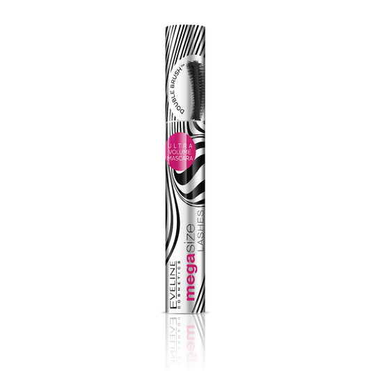 EVELINE Mega Size Blakstienų tušas storinantis ir ilgindantis 10 ml