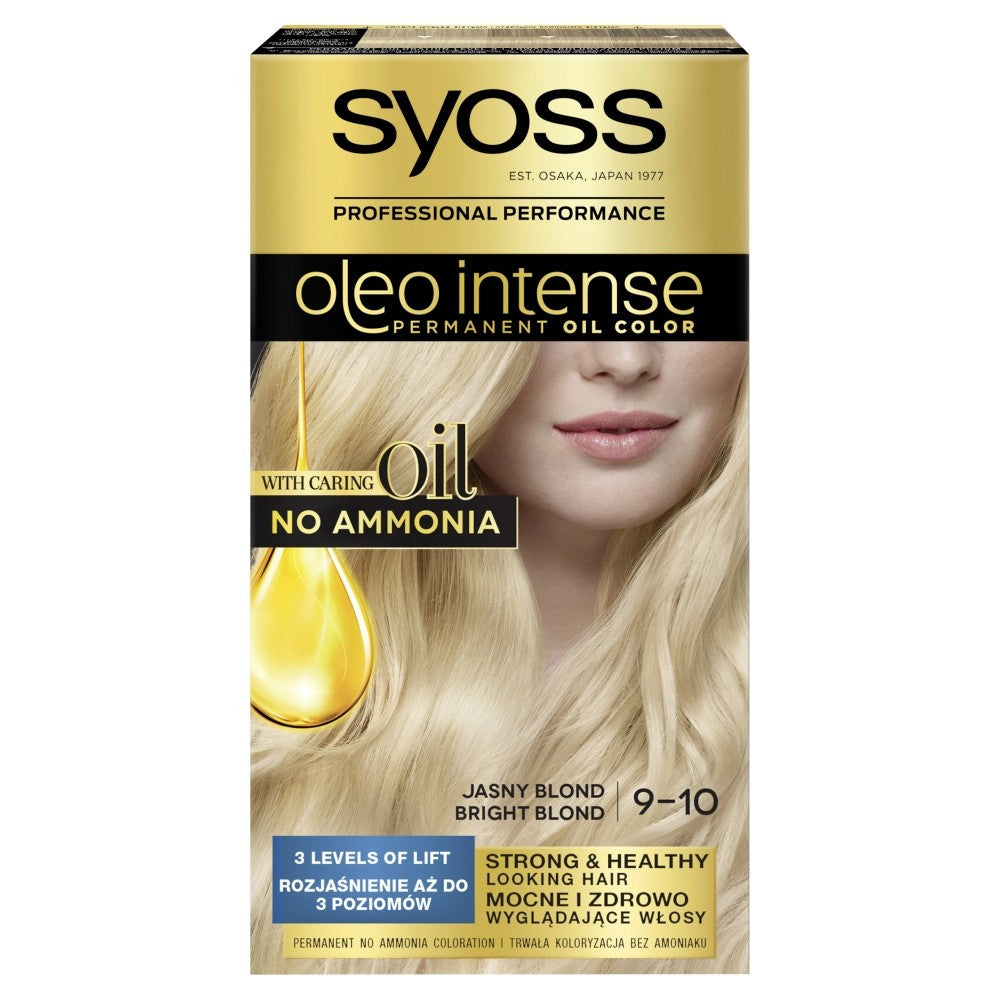Schwarzkopf Syoss Plaukų dažai Oleo 9-10 šviesus blondinas 1op.
