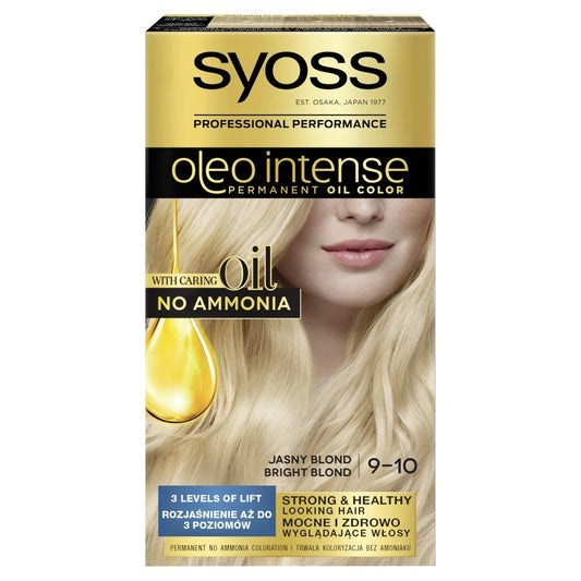 Schwarzkopf Syoss Plaukų dažai Oleo 9-10 šviesus blondinas 1op.