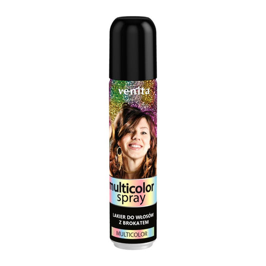 VENITA Plaukų lakas su blizgučiais Multicolor 75 ml
