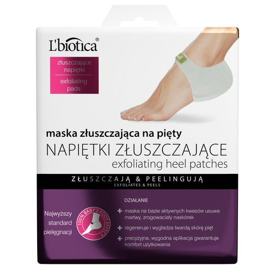 L`BIOTICA Šveičiamoji kaukė pėdoms NAPIĘTKI 18g