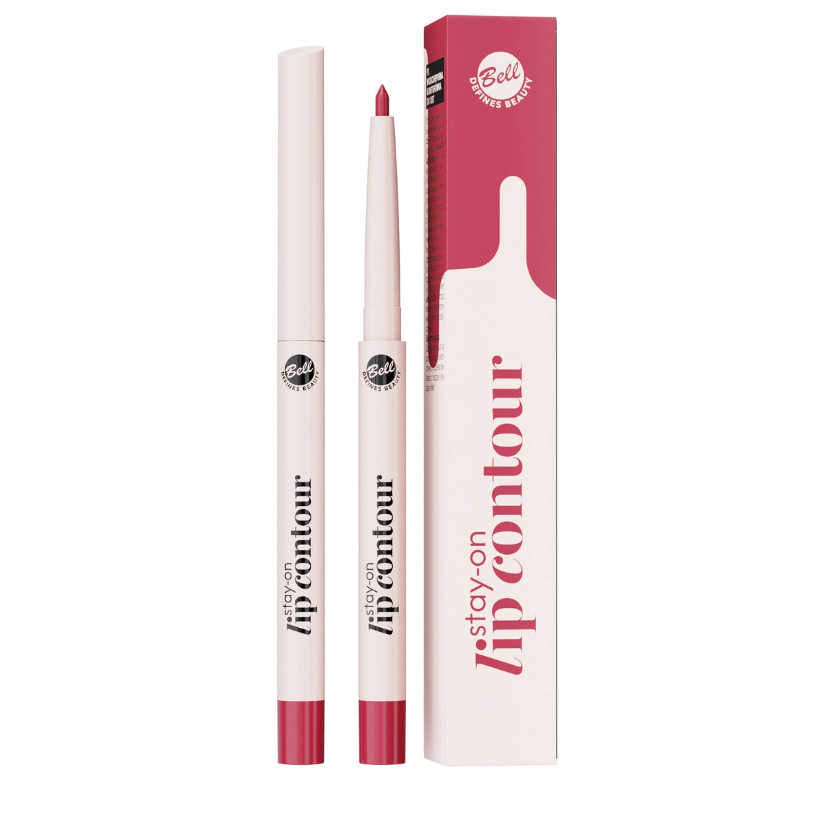 BELL Stay-On Lip Contour Lūpų kontūravimo pieštukas 04 True Red 0.26 g