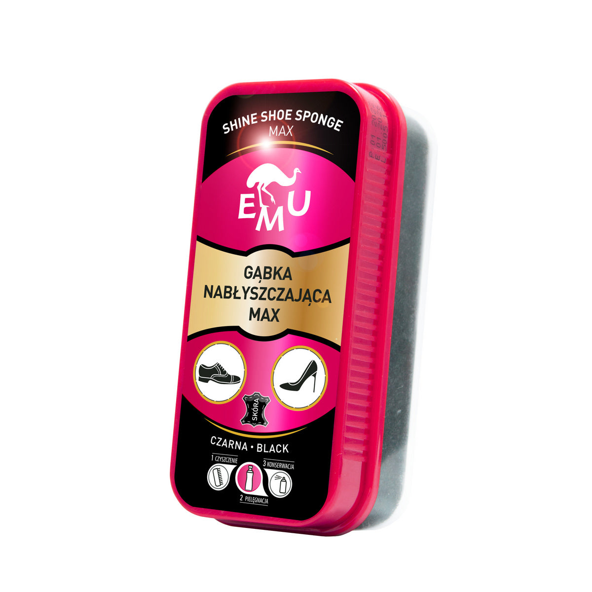 EMU Blizganti kempinė avalynei Max Juoda