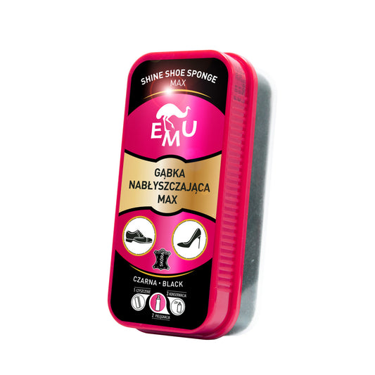 EMU Blizganti kempinė avalynei Max Juoda