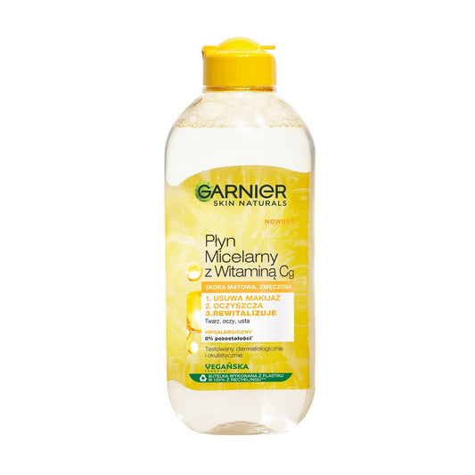 GARNIER Skin Naturals Vitamin C Micelinis skystis - matiniai ir pavargę odai 400ml