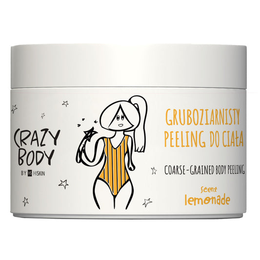 HISKIN Crazy Body Peeling kūnui stambus - LEMONADE 300 ml