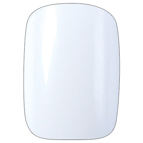 TOP CHOICE Dirbtiniai nagai pieno spalvos kvadratiniai