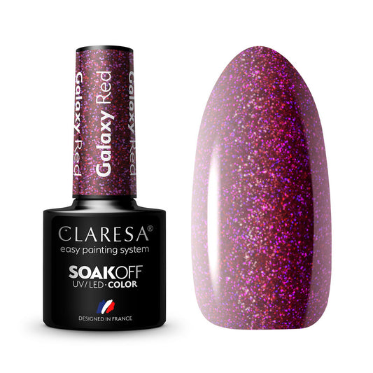 CLARESA Hibridinis lakas Galaxy - Raudonas 5g