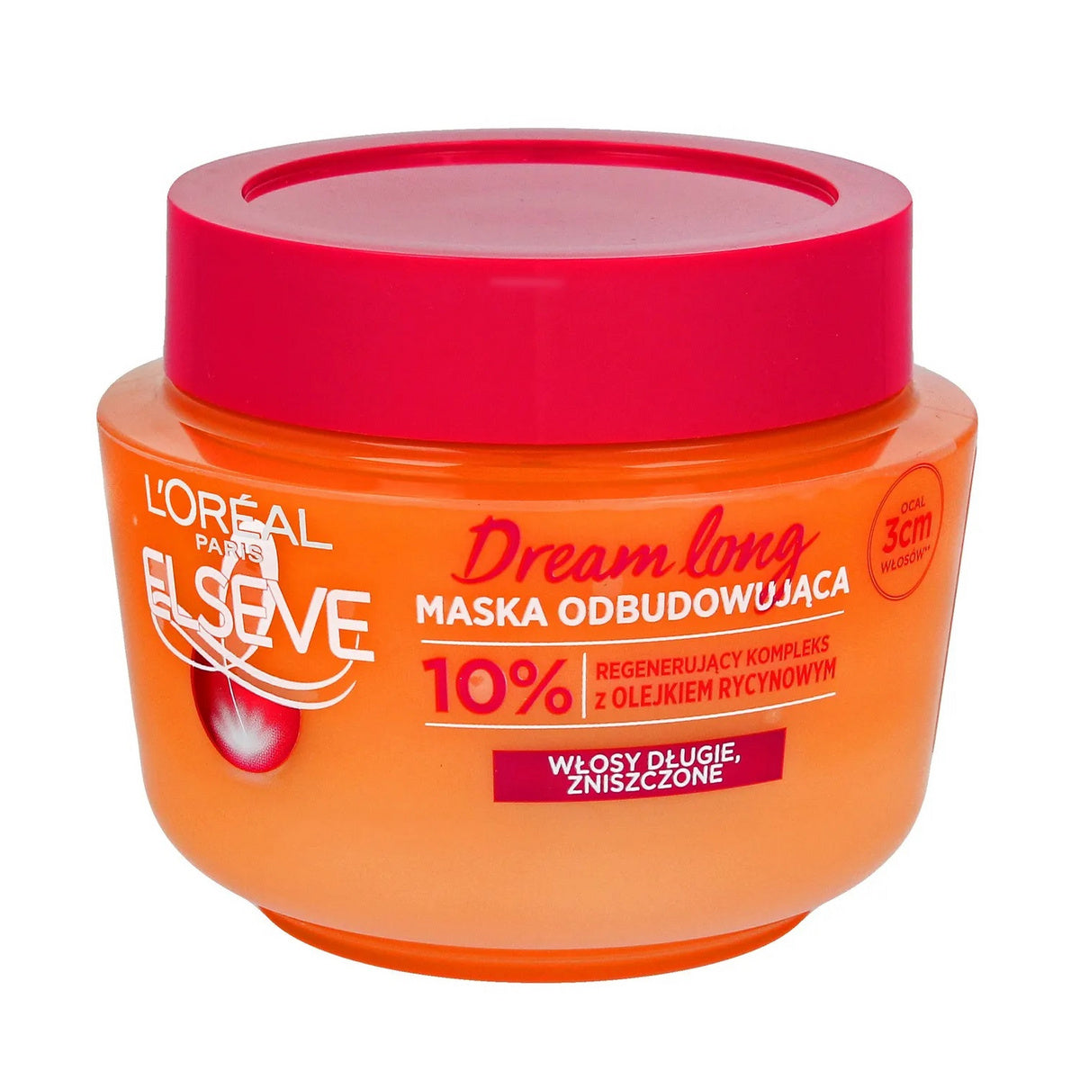 LOREAL ELSEVE Dream Long Atkurianti kaukė ilgoms ir pažeistoms plaukams, 300 ml