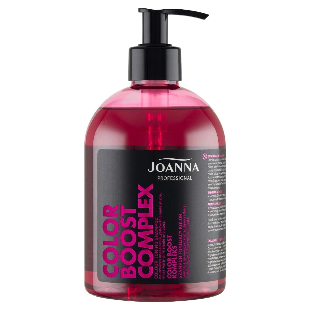 JOANNA Professional Color Boost Tonizuojantis šampūnas 500g