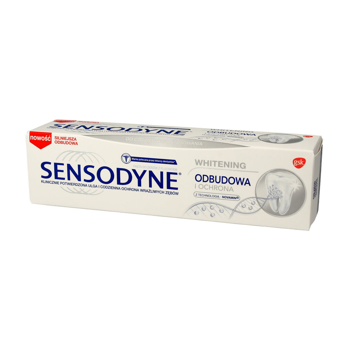 GSK Sensodyne Dantų pasta Atkūrimas ir Apsauga Balinimas 75ml