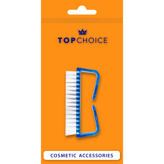 TOP CHOICE Šepetėlis rankoms ir nagams (74301) 1 vnt. - mišrios spalvos