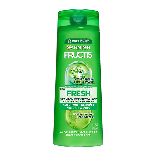 GARNIER Fructis Fresh Šampūnas plaukams valantis 400 ml
