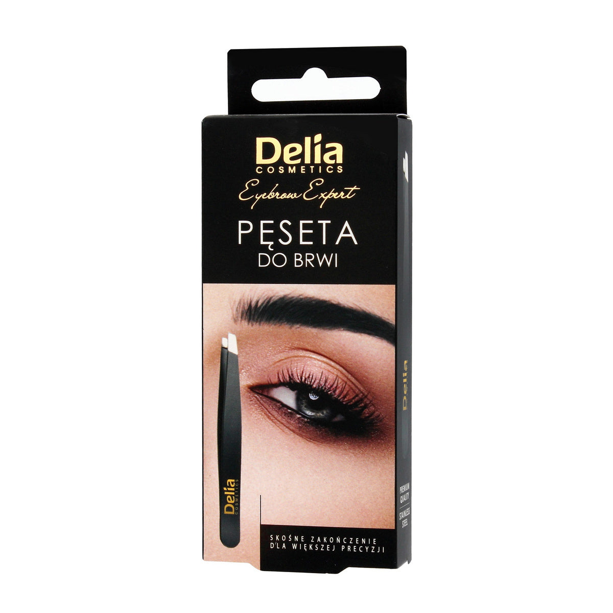 DELIA COSMETICS Antakių ekspertas pincetas