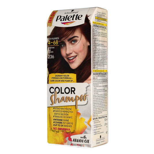 Palette Color Shampoo Šampūnas koloryzujący nr 4-68 (236) Kaštonas 1op.
