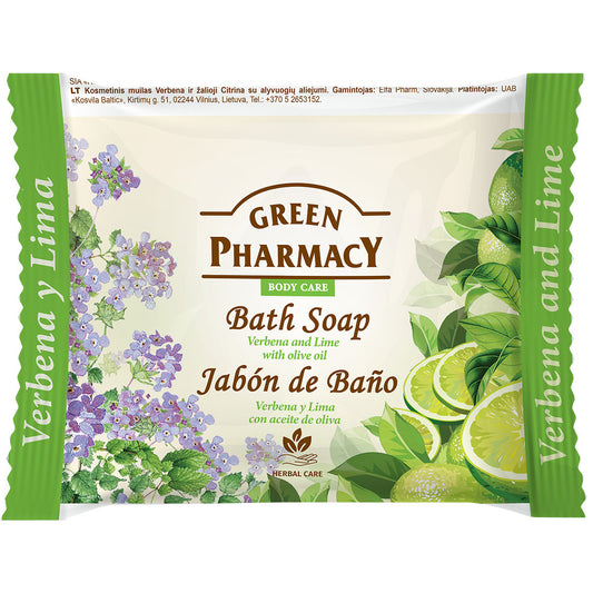 GREEN PHARMACY Muilo kubeliui Verbena + Limona 100 g