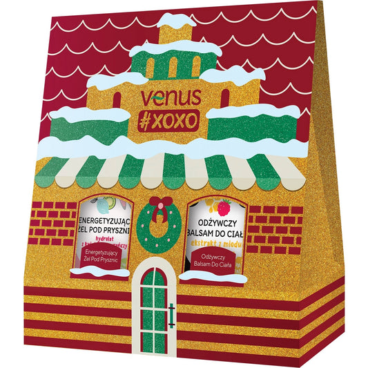 VENUS #Xoxo Dovanų rinkinys - Kūno losjonas + Dušo gelis