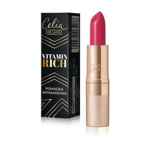 Celia De Luxe Drėkinanti lūpų dažų Vitamin Rich nr 04 3.5g