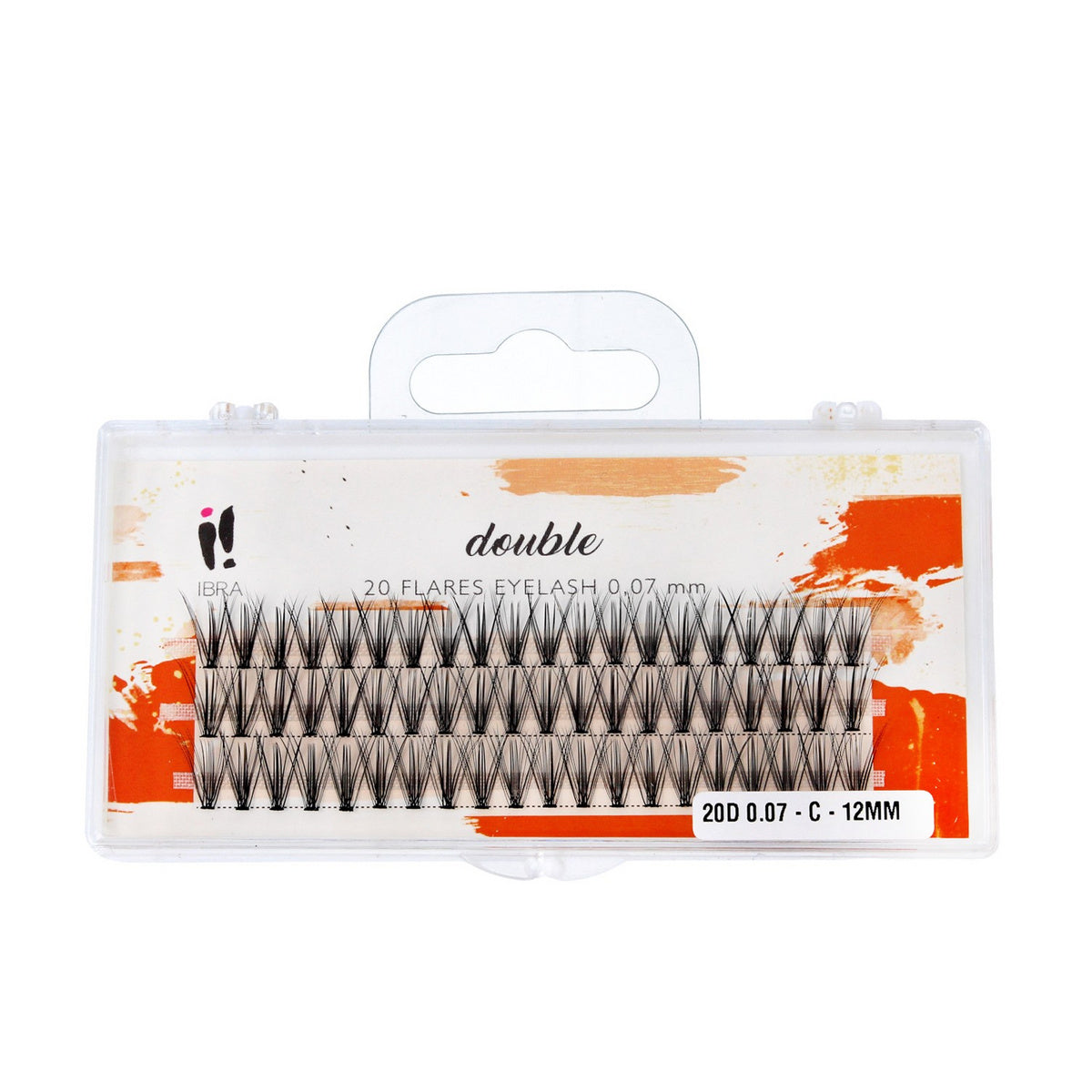 IBRA Kępki blakstienų DOUBLE 0.07-C-12 mm - 1 pak.