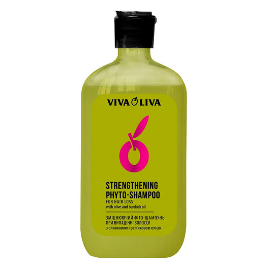 VIVA OLIVA Stiprinantis šampūnas prieš plaukų slinkimą 400ml